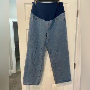 Blue Maternity Jeans